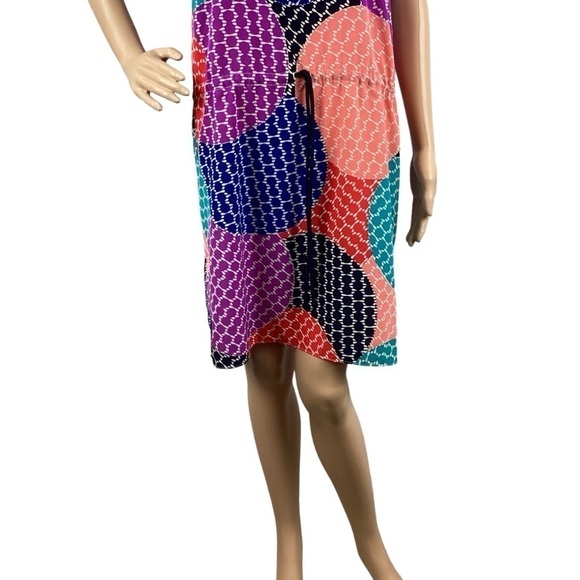 Banana Republic Factory Store Dress Size 10 Multicolor - Picture 3 of 7